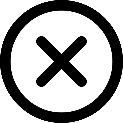 botón eliminar Pavel Kozlov Lineal icono