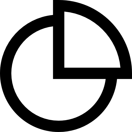gráfico circular de marketing Pavel Kozlov Lineal icono