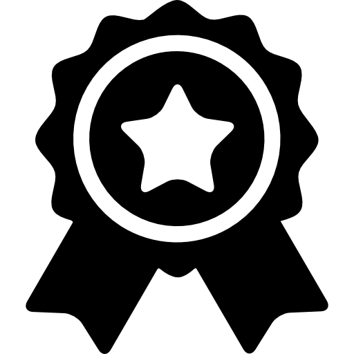 emblema premium Basic Rounded Filled Ícone