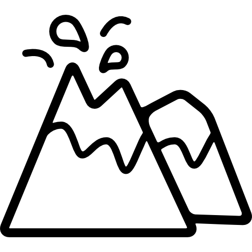 분출하는 화산  icon