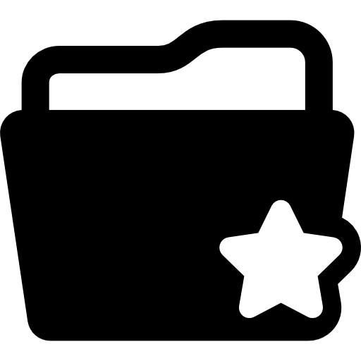별표 표시된 폴더  icon