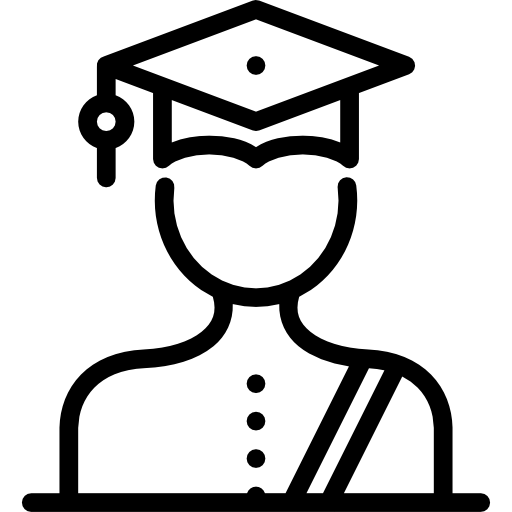 Graduated Student  icon
