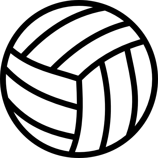 ballon de volleyball  Icône