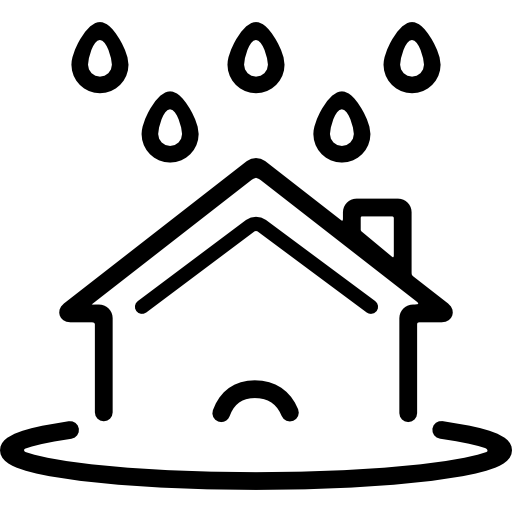 Flooded Home  icon