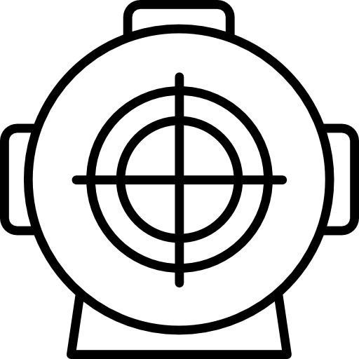 アクアラング Made by Made Lineal icon