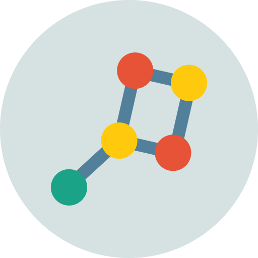 molécula Generic Circular icono