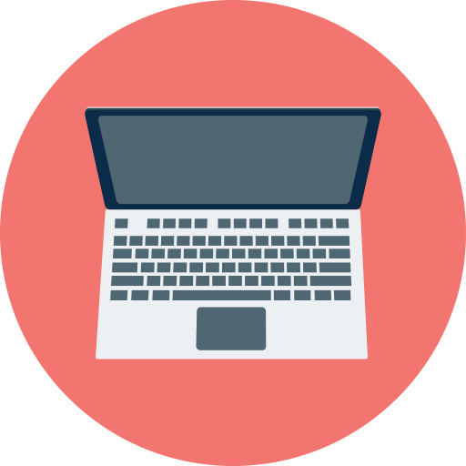 laptop Generic Circular icoon