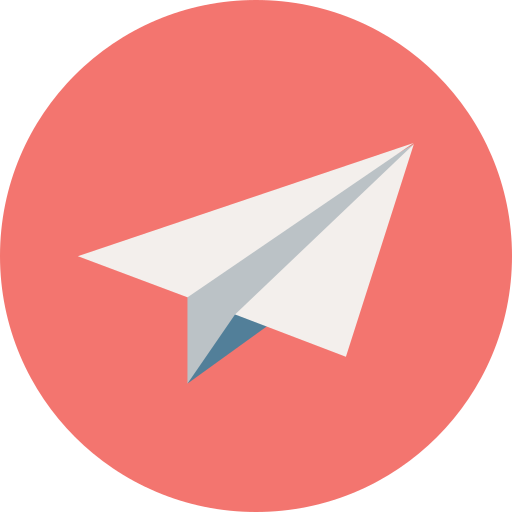 Paper plane Generic Circular icon