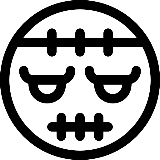 frankenstein Basic Rounded Lineal icona