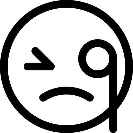 monocolo Basic Rounded Lineal icona