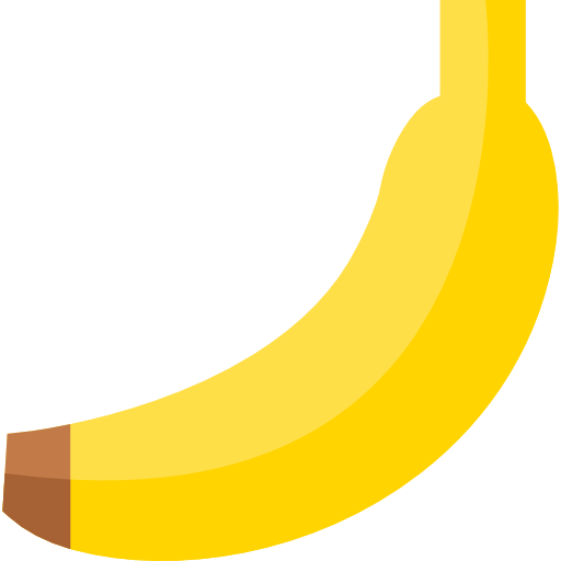 plátano Basic Straight Flat icono