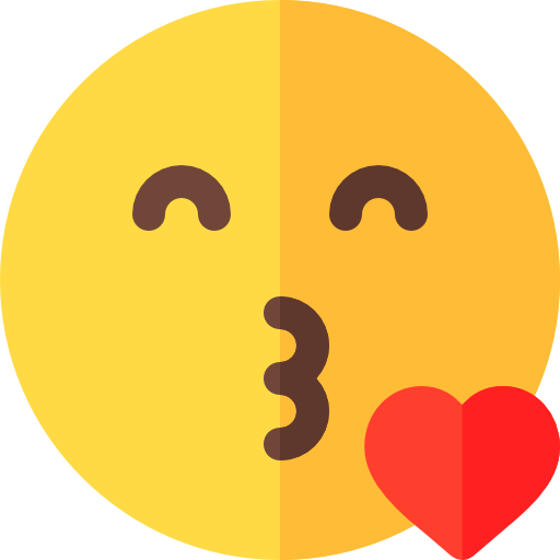 Kiss Basic Rounded Flat icon