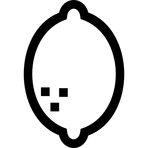 レモン Basic Straight Lineal icon