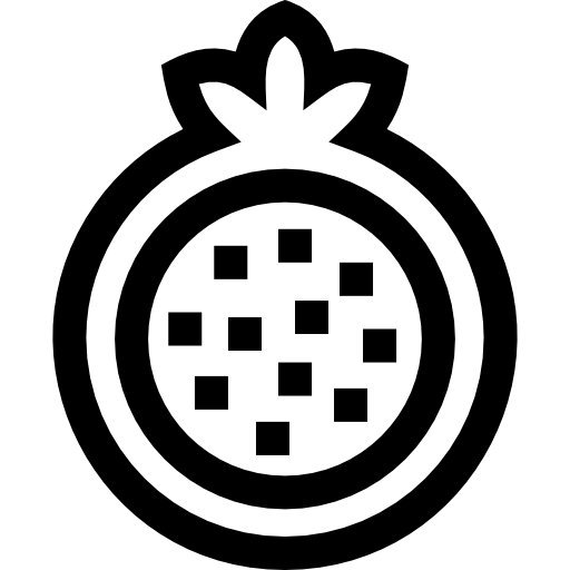 melograno Basic Straight Lineal icona