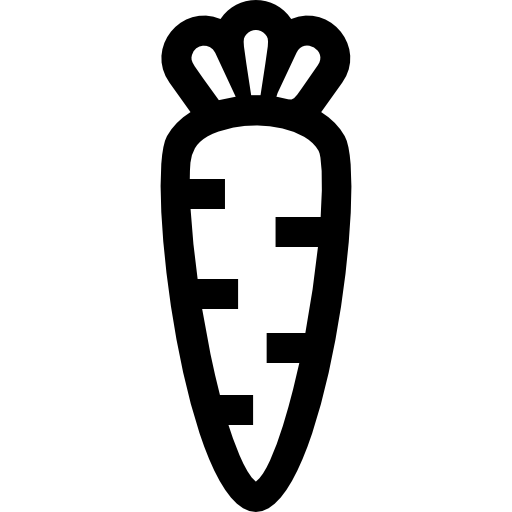 marchewka Basic Straight Lineal ikona