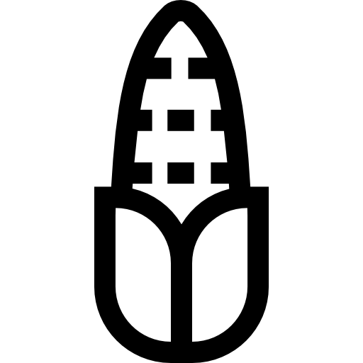 옥수수 Basic Straight Lineal icon