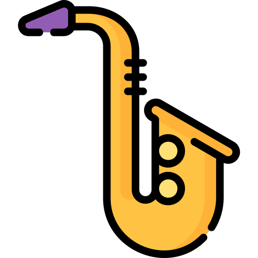 Саксофон Special Lineal color иконка