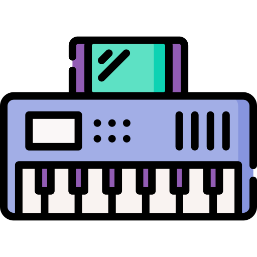 klaviatur Special Lineal color icon