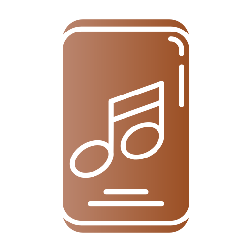 nota musicale Generic Flat Gradient icona