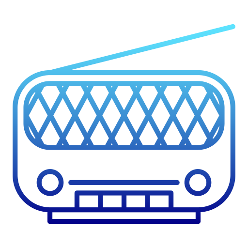 라디오 Generic Gradient icon