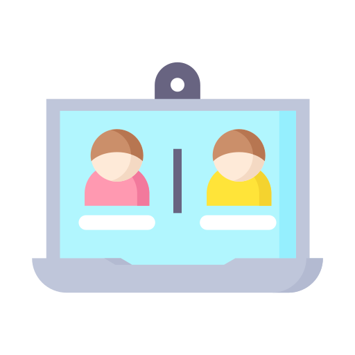 Video conference Generic Flat icon