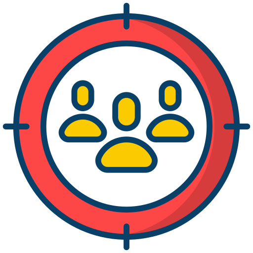 포커스 그룹 Generic Outline Color icon