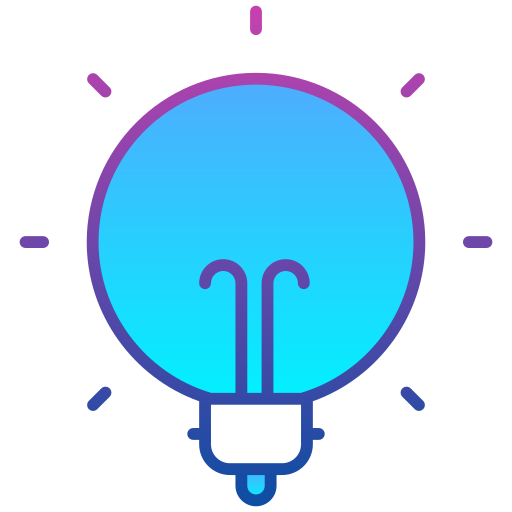 Light bulb Generic Lineal Color Gradient icon