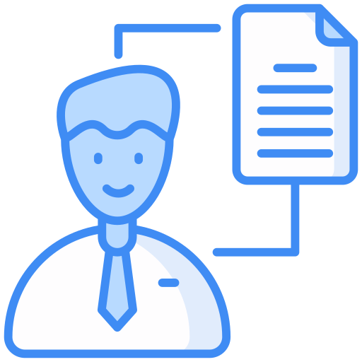 Hr manager Generic Blue icon