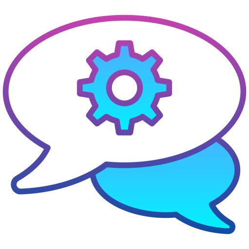 Dialogue Generic Lineal Color Gradient icon