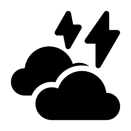 relámpago Generic Glyph icono