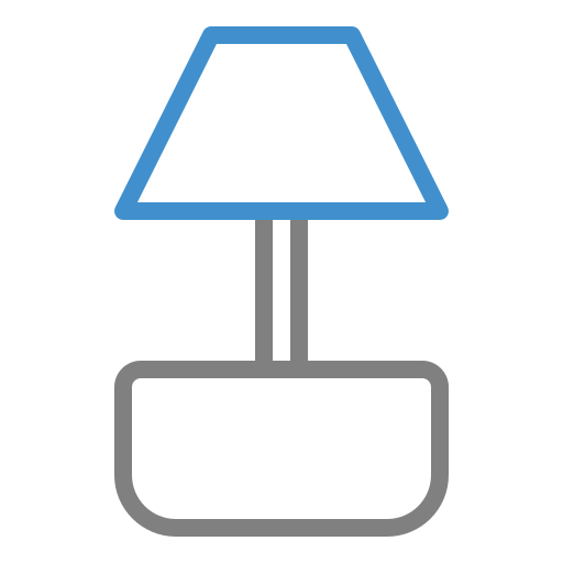 Лампа Generic Outline Color иконка
