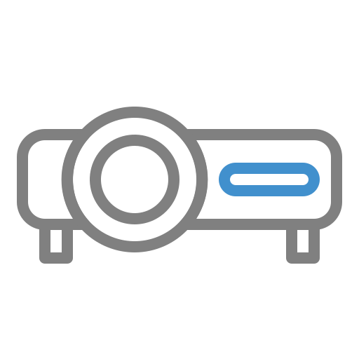 Projector Generic Outline Color icon