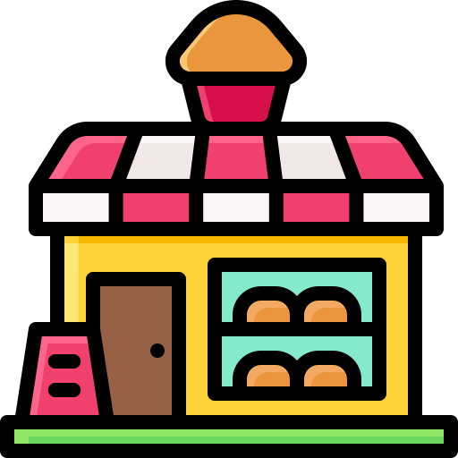bäckerei Generic Outline Color icon