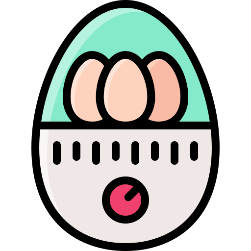 huevo escalfado Generic Outline Color icono
