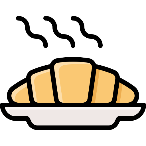 croissant Generic Outline Color icoon