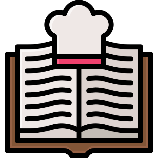 Recipe Generic Outline Color icon