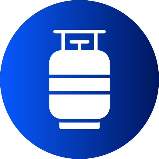 cilindro de gas Generic Flat Gradient icono
