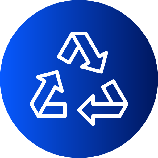 reciclar Generic Flat Gradient icono