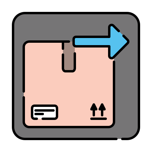Export Generic Outline Color icon