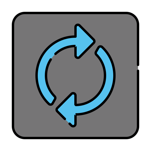 Refresh Generic Outline Color icon