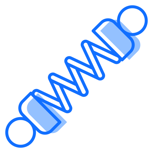suspension Generic Blue Icône