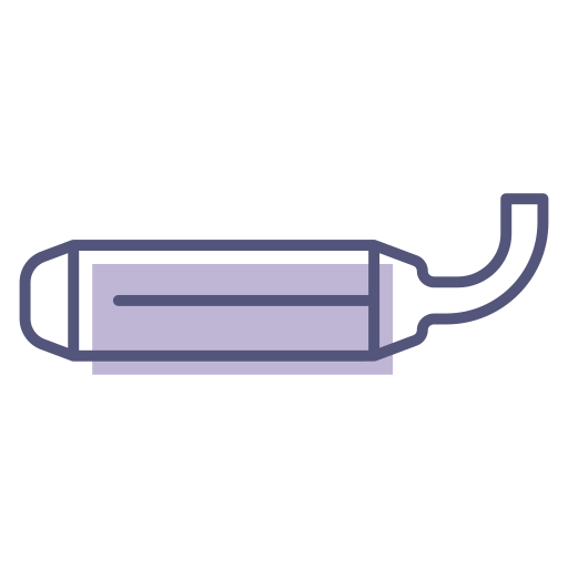 schalldämpfer Generic Rounded Shapes icon