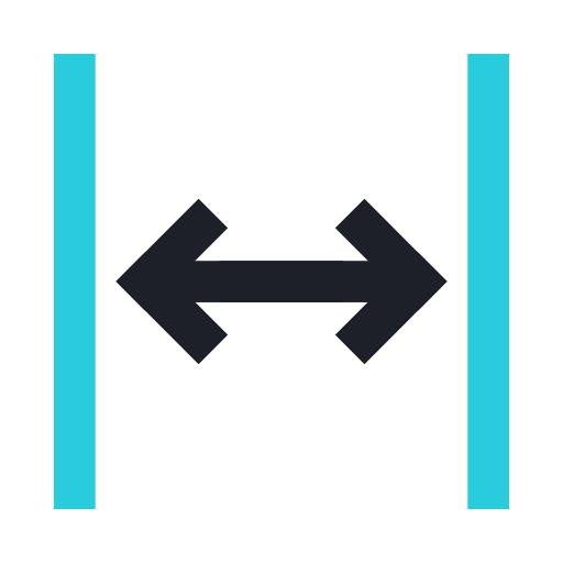 水平方向の配置 Generic Flat icon