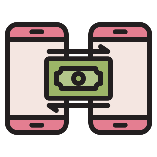 Money transfer Generic Outline Color icon