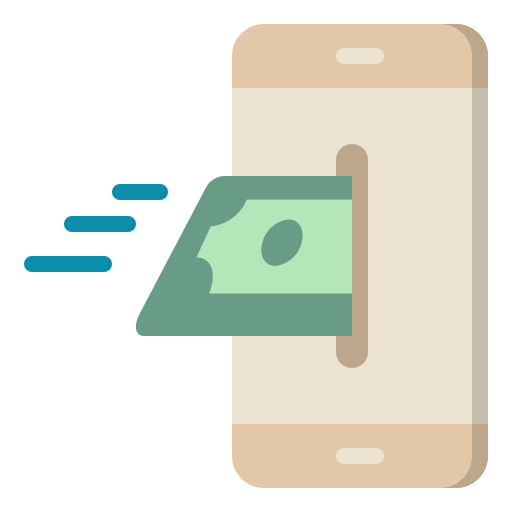 les services bancaires mobiles Generic Flat Icône