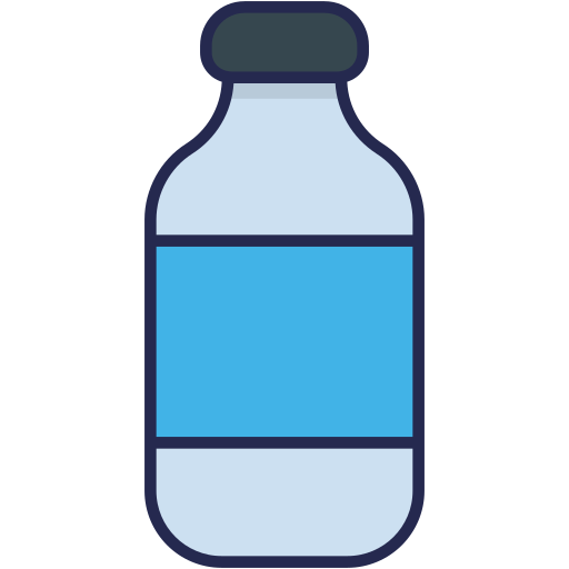 Бутылка молока Generic Outline Color иконка