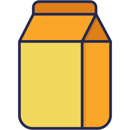 karton mleka Generic Outline Color ikona
