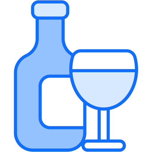 wijnfles Generic Blue icoon