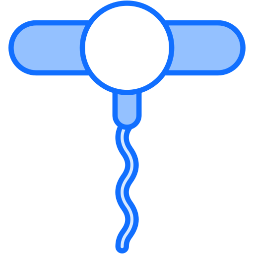 sacacorchos Generic Blue icono