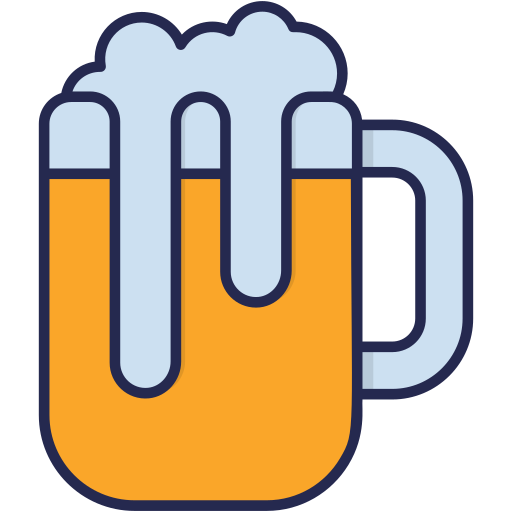 bierkrug Generic Outline Color icon